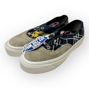 Vans Authentic 44 Dx Plaid Mixed Olive US Size M5.0 W6.5 New With Box
